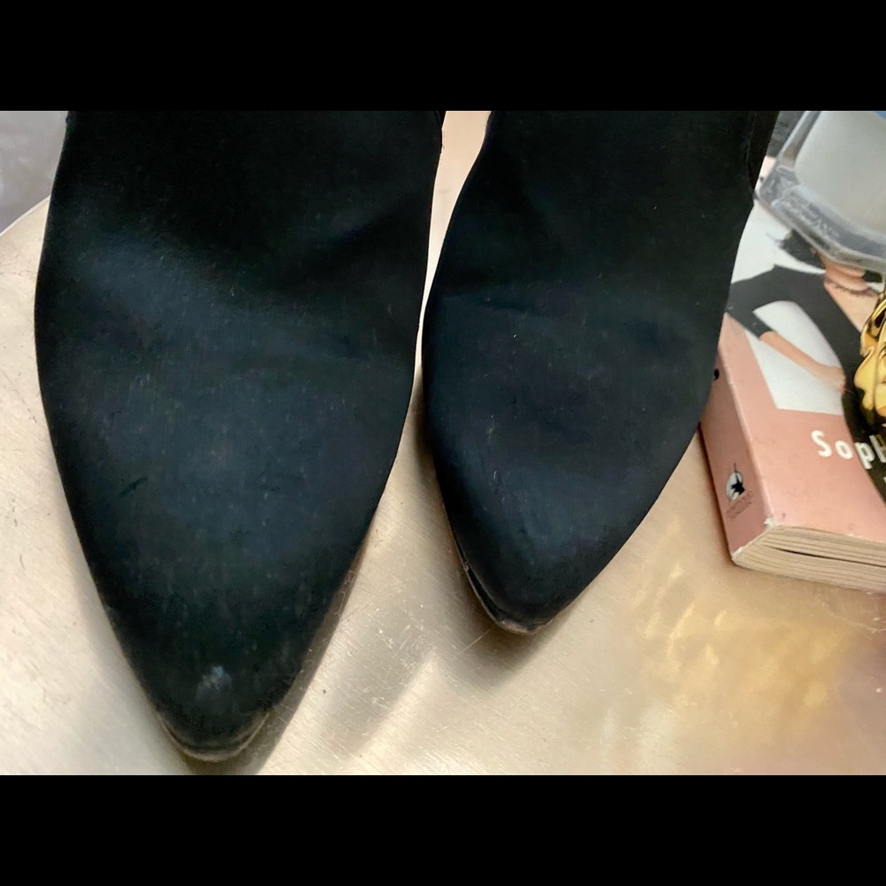 Stuart weitzman Sock Booties black/ Comfy heel - Picture 9 of 12
